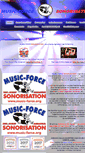 Mobile Screenshot of music-force.org